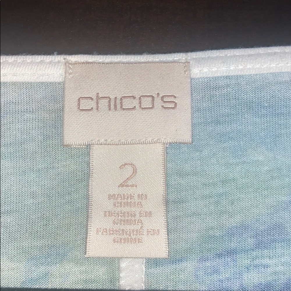 Chico’s Multi-Color Polyester Top - Picture 4 of 5